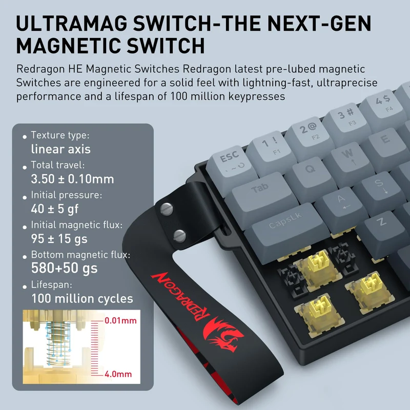 FIZZ K617 HE (Magnetic Hall Effect Keyboard)