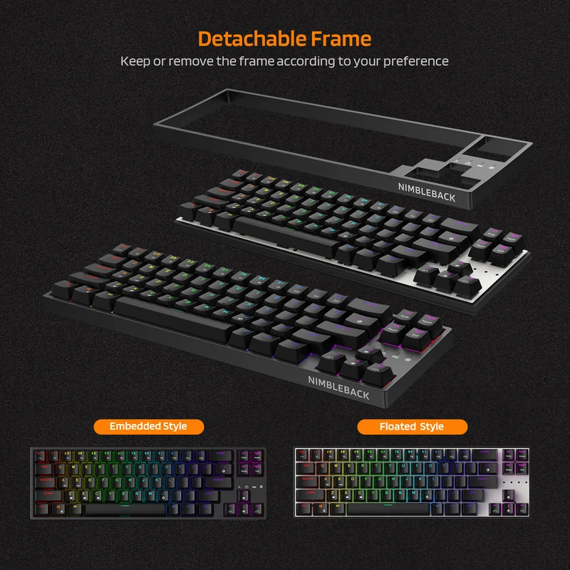 Redragon X LTC NB681 68 Keys Wired Mechanical Keyboard (Ships to US Only)