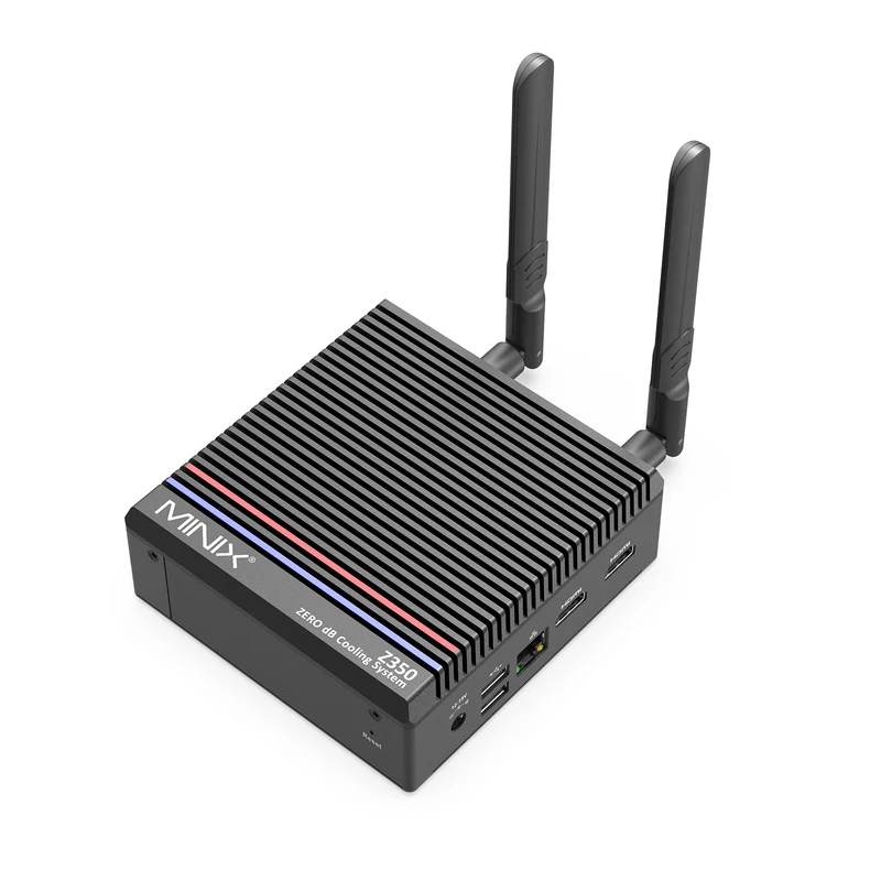 MINIX Z350-0dB Intel Core i3-N350 Fanless Mini PC