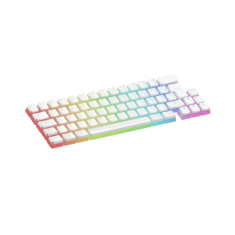 Keycaps Aura V3 White FR