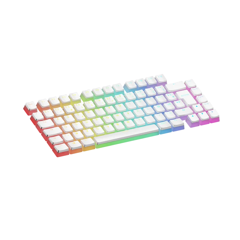 Keycaps Aura V3 White FR