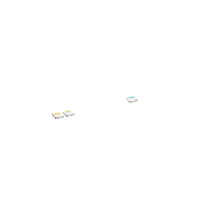 Keycaps Aura V3 White FR