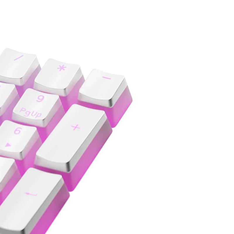 Keycaps Aura V3 White ND