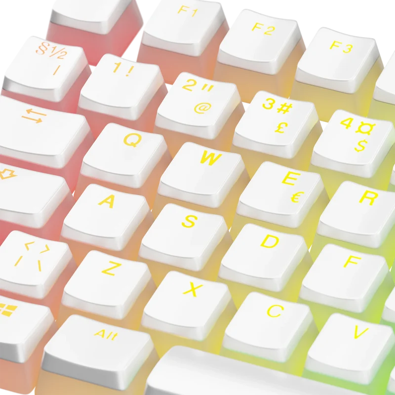 Keycaps Aura V3 White ND