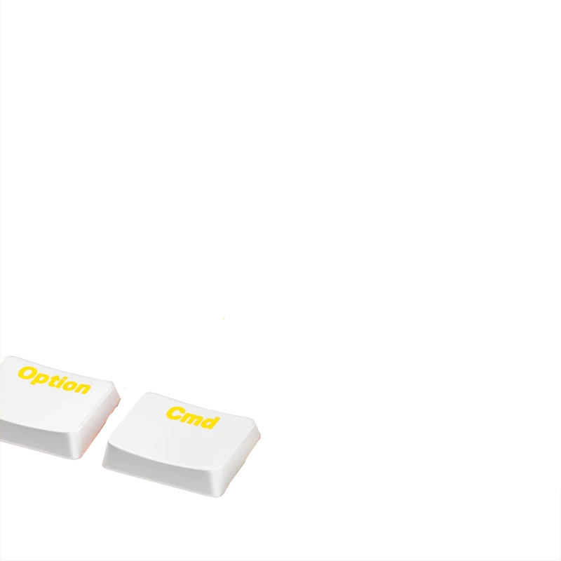 Keycaps Aura V3 White ND
