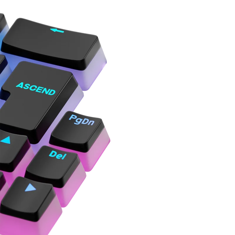 Keycaps Aura V3 Black ND