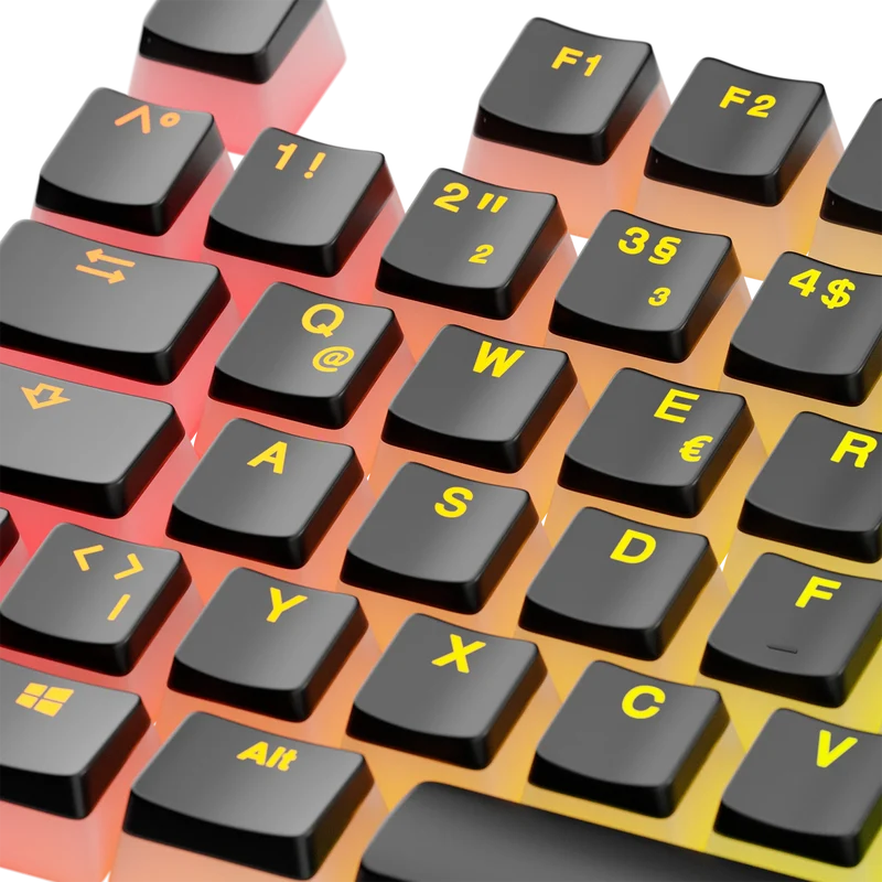 Keycaps Aura V3 Black DE