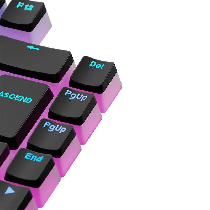 Keycaps Aura V3 Black DE