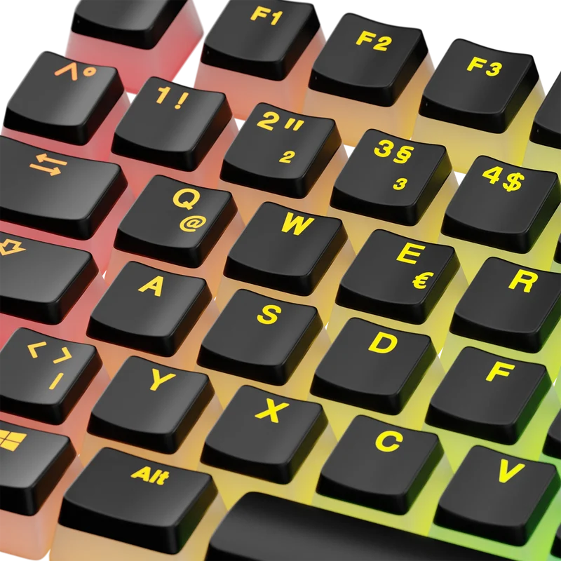 Keycaps Aura V3 Black DE
