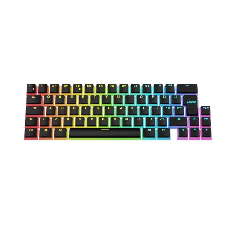 Keycaps Aura V3 Black UK