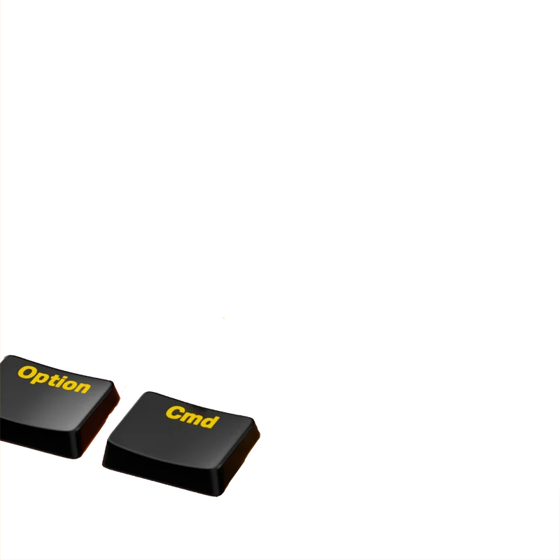 Keycaps Aura V3 Black UK