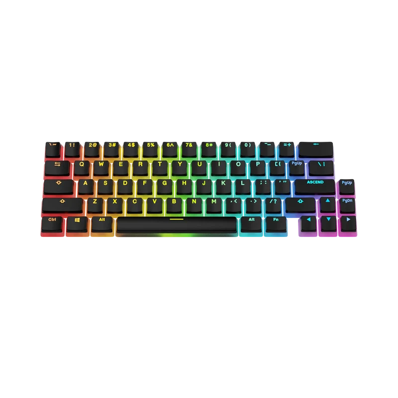 Keycaps Aura V3 Black US