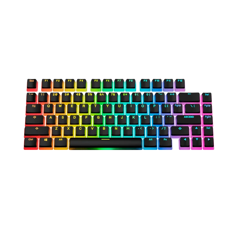 Keycaps Aura V3 Black US