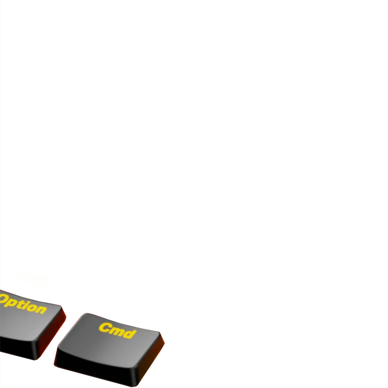 Keycaps Aura V3 Black US