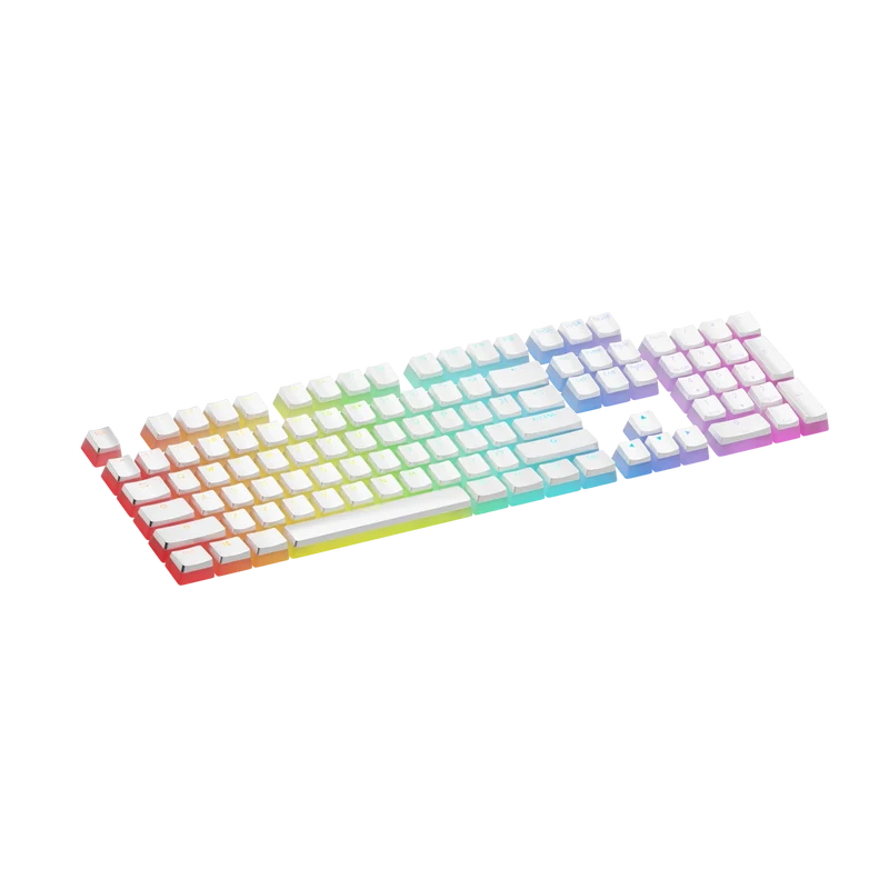 Keycaps Aura V3 White US
