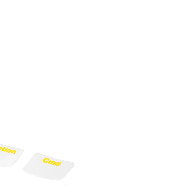 Keycaps Aura V3 White US