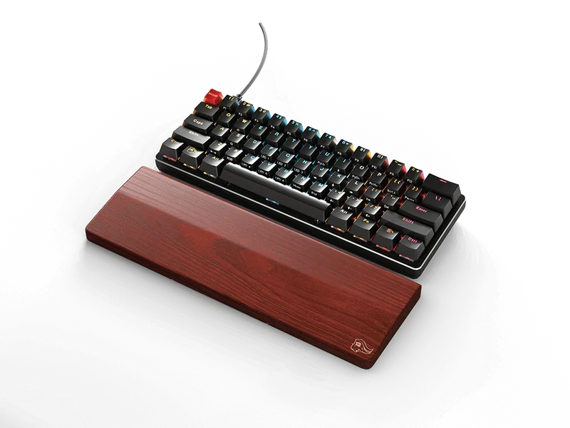Glorious Gaming Wooden Wrist Rest - Tenkeyless (TKL)