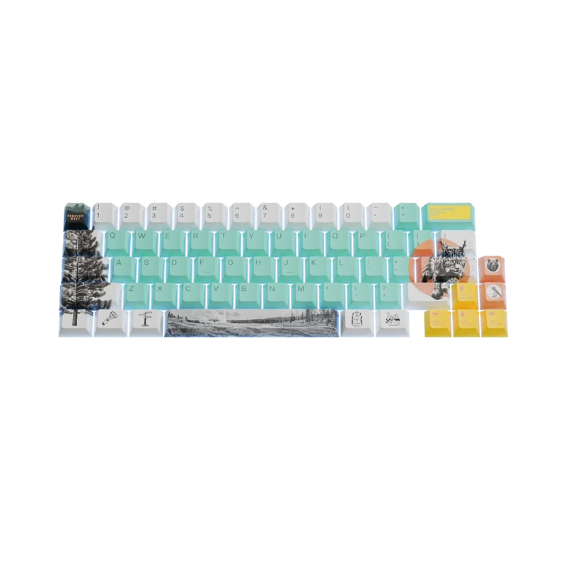 Keycaps Limited Edition Yellowstone US