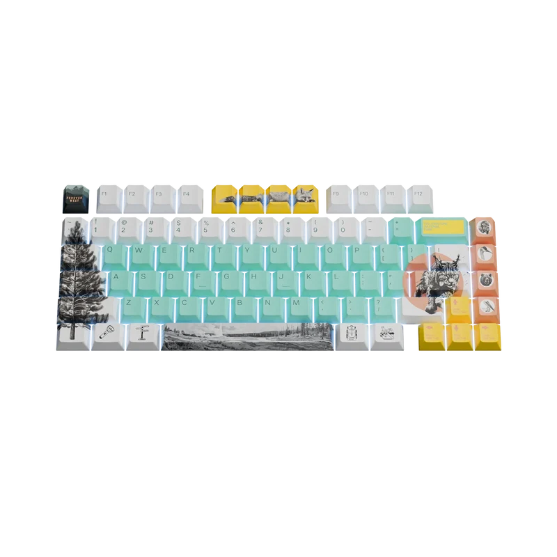 Keycaps Limited Edition Yellowstone US