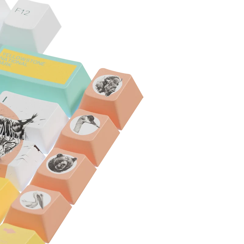 Keycaps Limited Edition Yellowstone US