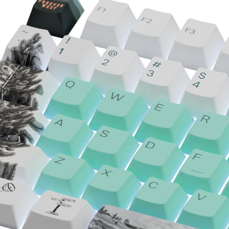 Keycaps Limited Edition Yellowstone US