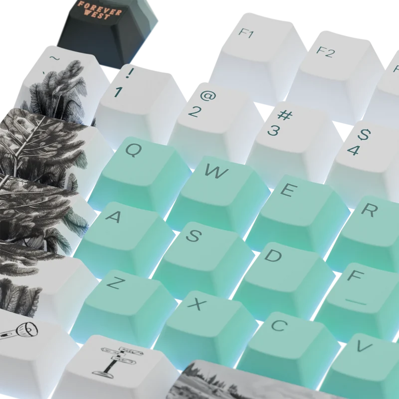 Keycaps Limited Edition Yellowstone US