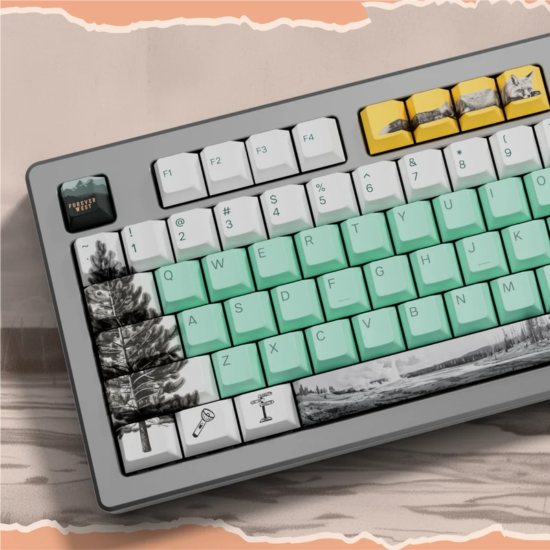 NPCA + Glorious GPBT National Parks Collection Keycaps