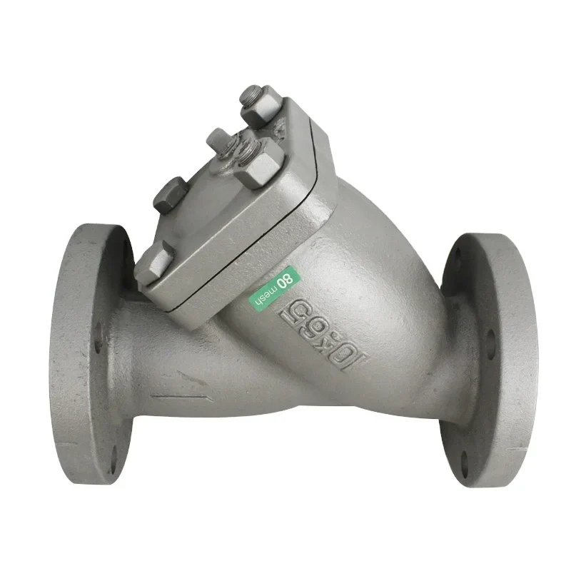 Yoshitake Strainer SY-40 for Steam Water JIS 10K FF Flanged Ductile Iron Y-type Easily Replaced in Stock Original