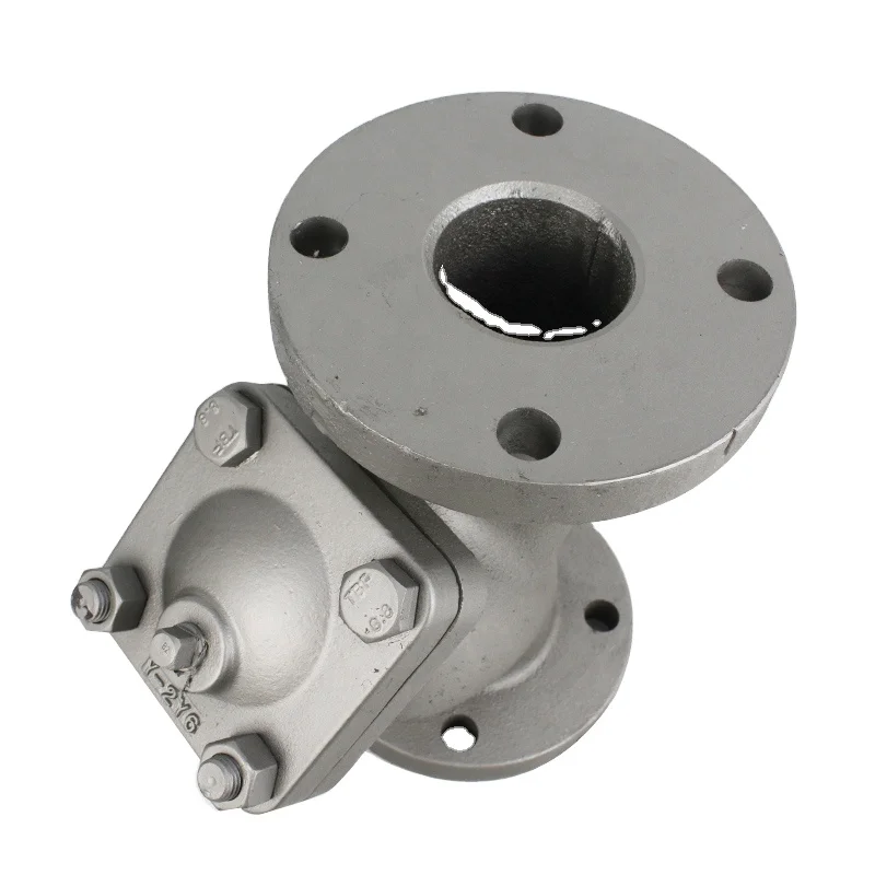 Yoshitake Strainer SY-40 for Steam Water JIS 10K FF Flanged Ductile Iron Y-type Easily Replaced in Stock Original