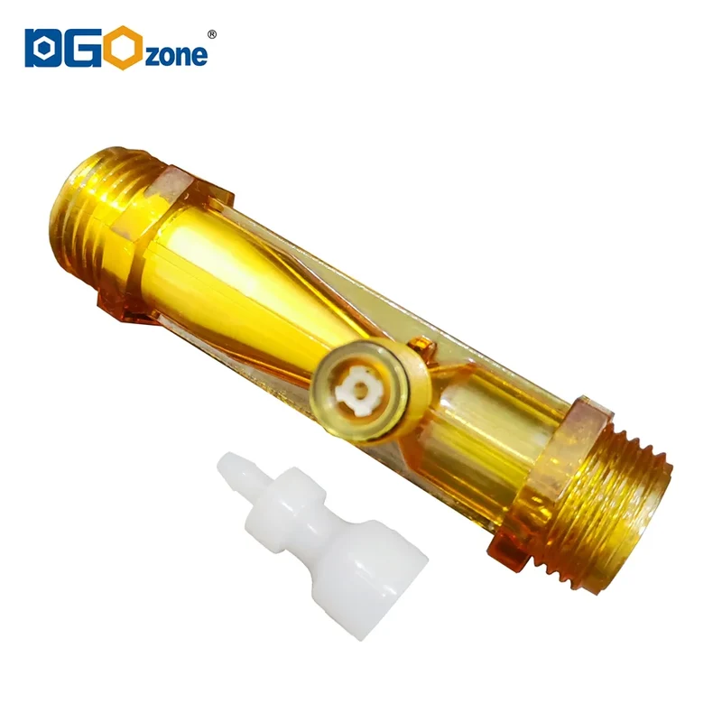 1/2in Venturi Injector with Valve for Gas Mixer PVDF Body Ozone Proof Spa Venturi Connector KH-A25100-N DGOzone