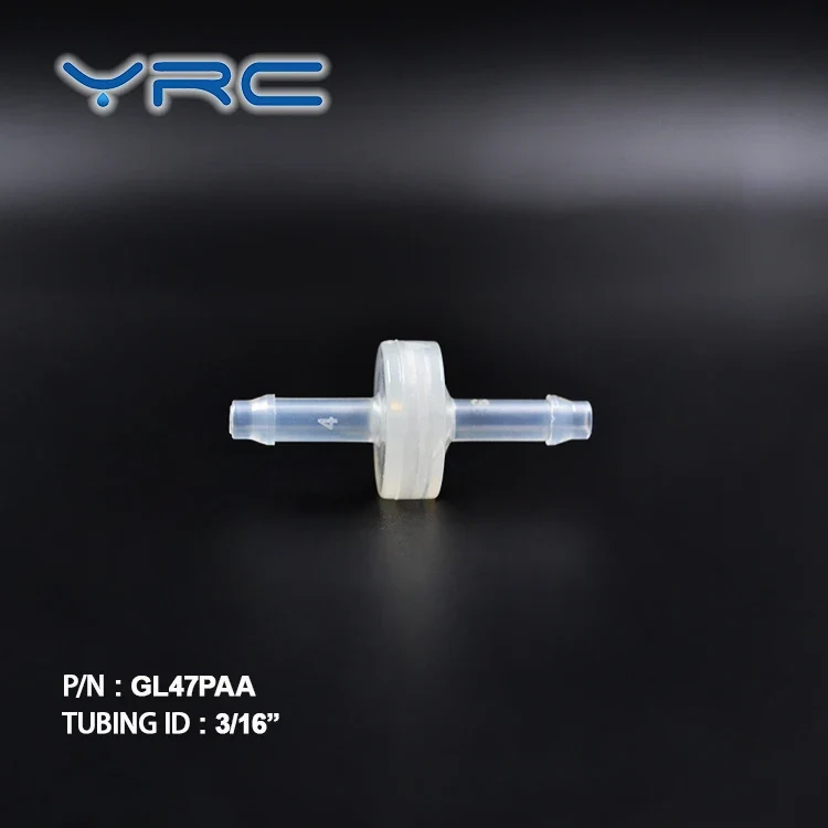 3/16" 4.7mm Hose Barb Water Screen Mesh Air PA66 Fiber Small Plastic In-Line Filter
