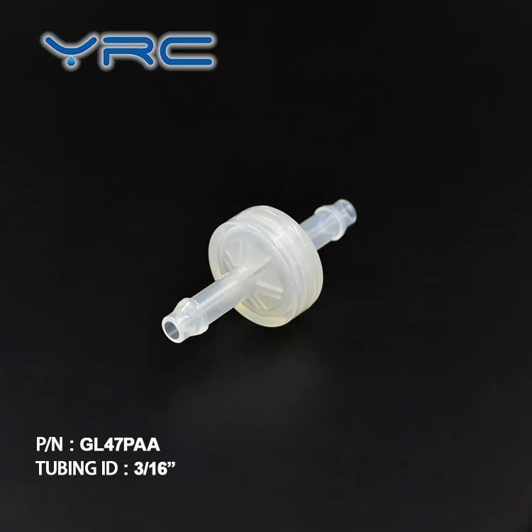 3/16" 4.7mm Hose Barb Water Screen Mesh Air PA66 Fiber Small Plastic In-Line Filter