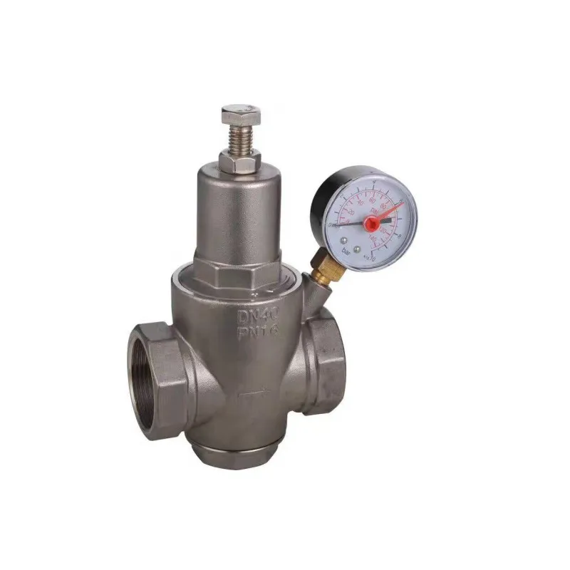 CF8 Stainless Steel 304 Adjustable Pressure Reducing Valve Relief Valve for Branch Pipeline Use