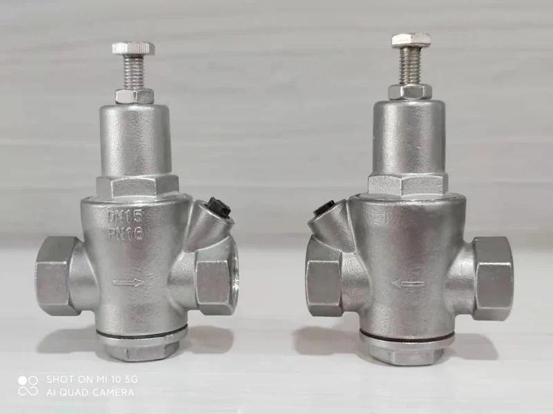 CF8 Stainless Steel 304 Adjustable Pressure Reducing Valve Relief Valve for Branch Pipeline Use