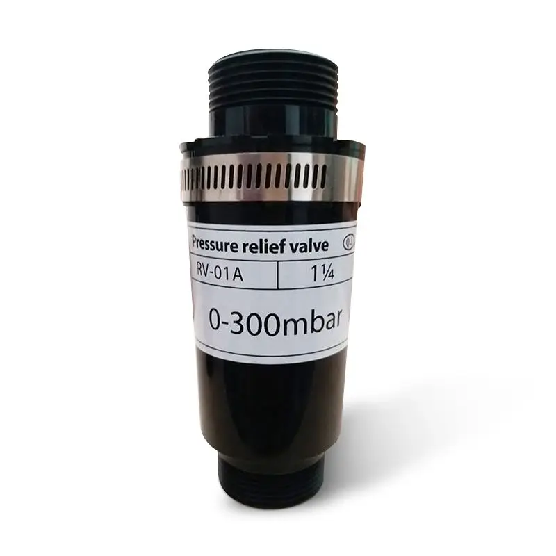 RV-01 Plastic Vacuum Pressure Relief Valve for Turbo Blowers