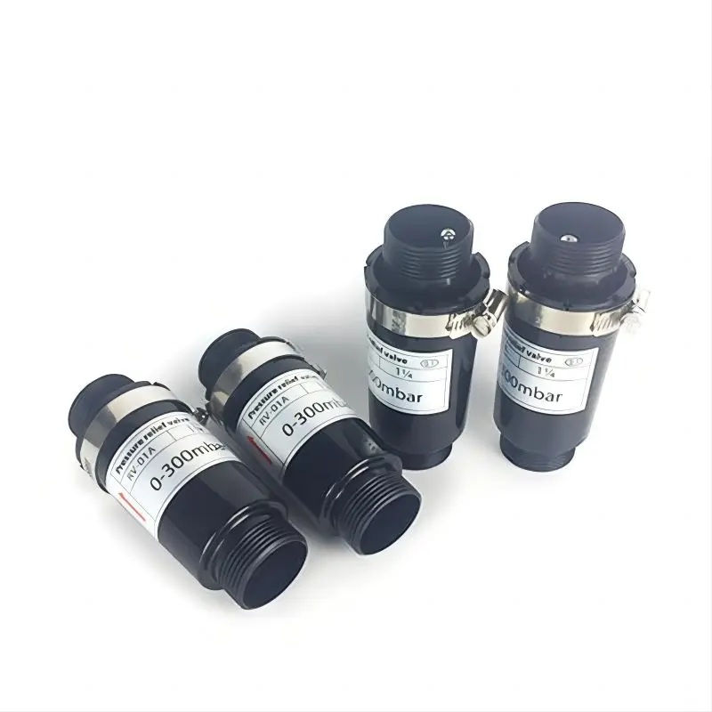 RV-01 Plastic Vacuum Pressure Relief Valve for Turbo Blowers