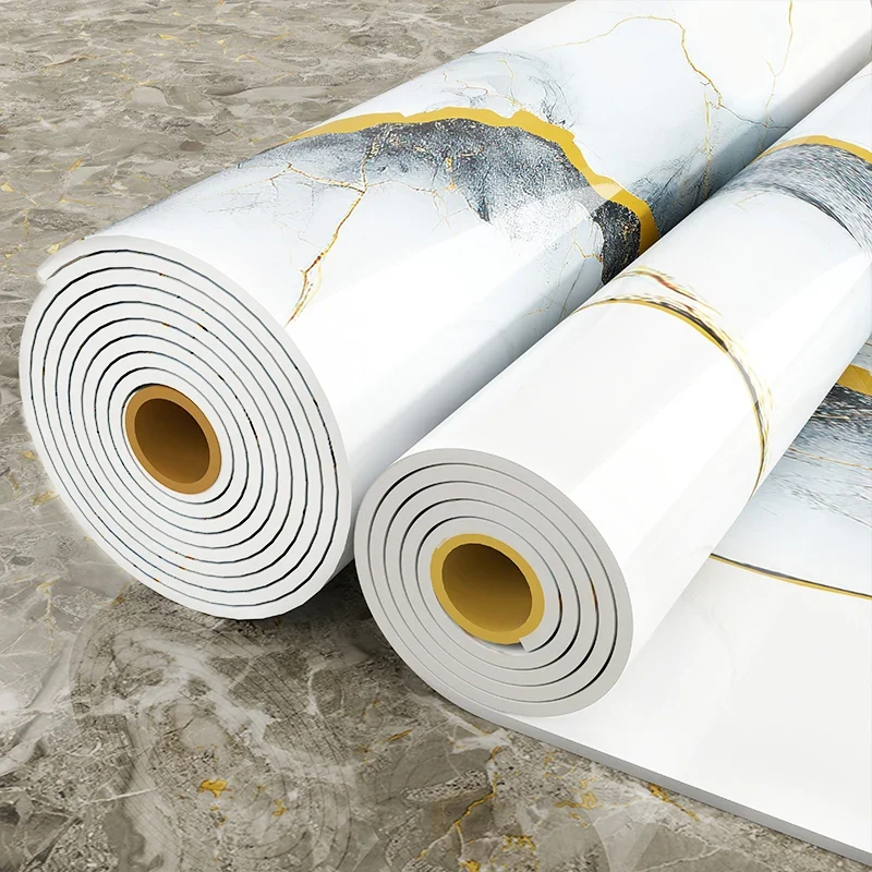 Modern Geometric Waterproof 3D Foam PVC Wall Sticker Roll Self Adhesive Peel Stick Wall Panels for Interior Home Decoration