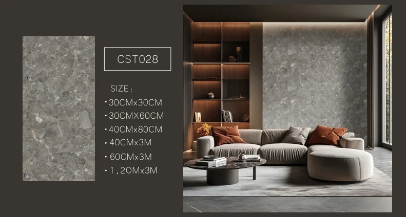 Modern Geometric Waterproof 3D Foam PVC Wall Sticker Roll Self Adhesive Peel Stick Wall Panels for Interior Home Decoration