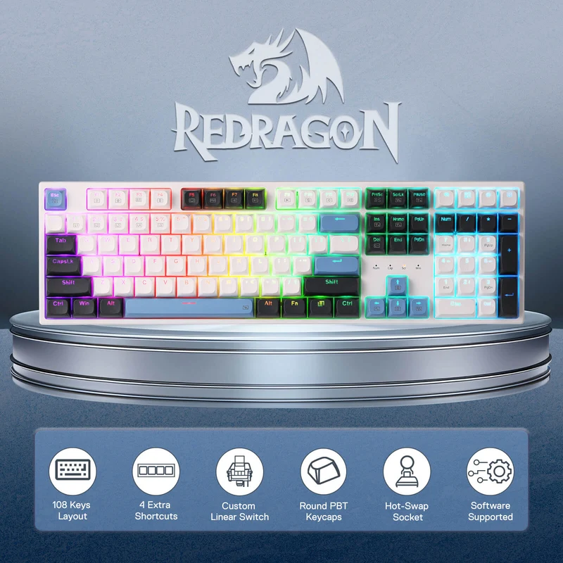 TRUNDLE K668 (Round Keycaps)