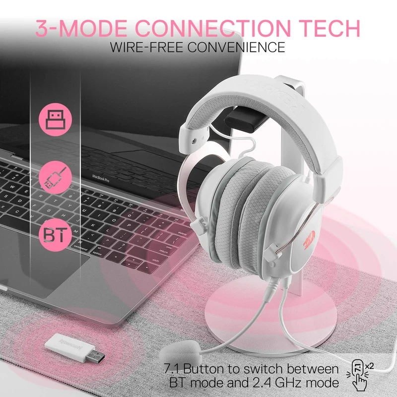 (Open-box) H510 ZEUS-X RGB Wireless Gaming Headset