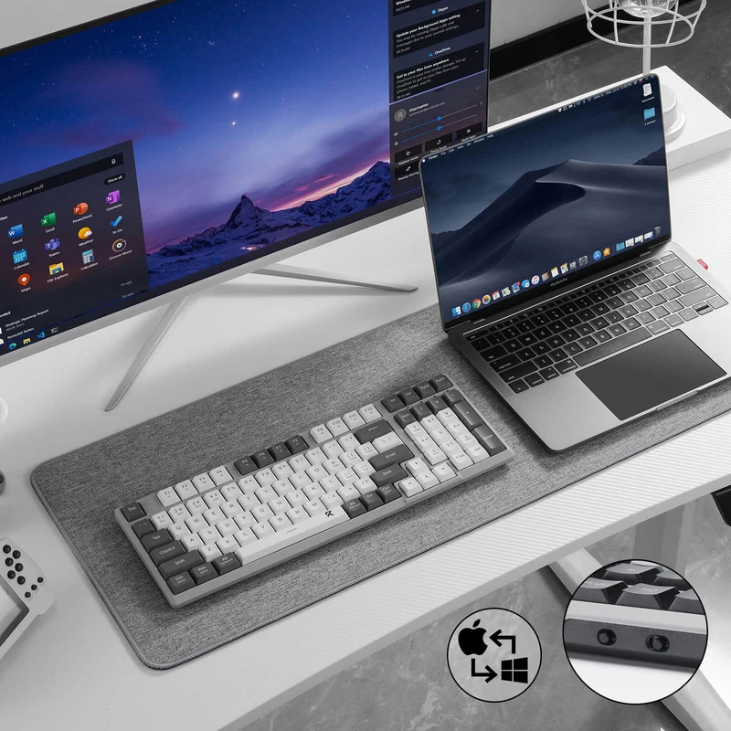 BK7114 Scissor Low-Profile Slim Wireless Keyboard