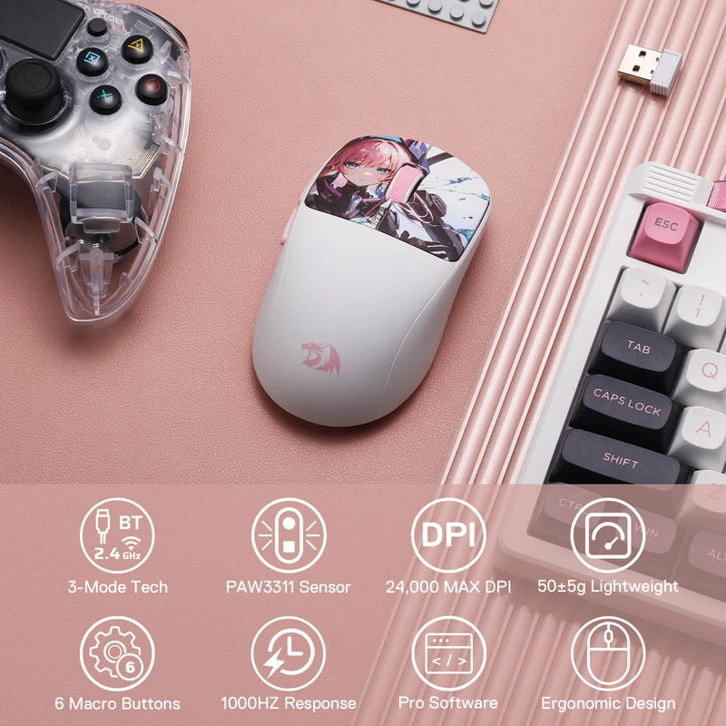 KLYAMOOR M817 PRO Anime Gaming Mouse