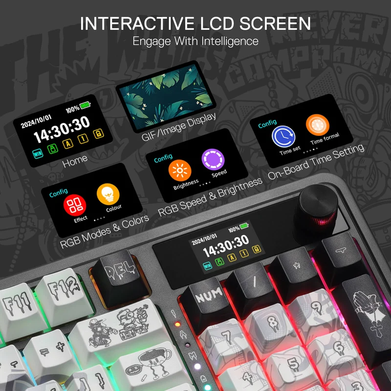 ARTEMIS K719 PRO Graffiti Keyboard