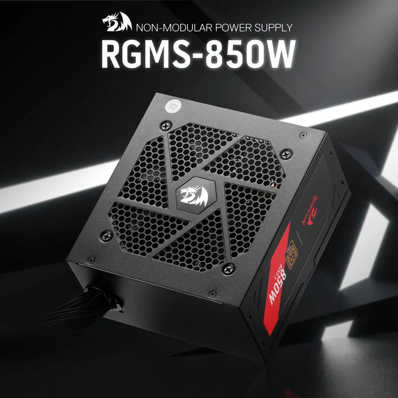 RGMS-850W PRO 80+ ATX 3.1 Gold 850 Watt Power Supply