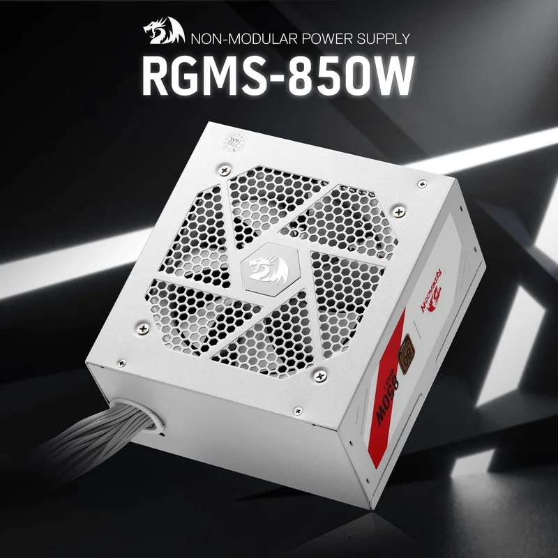 RGMS-850W PRO 80+ ATX 3.1 Gold 850 Watt Power Supply
