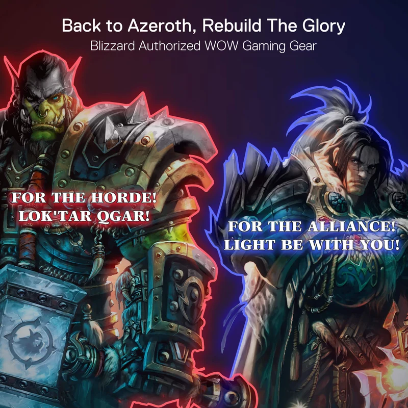 Blizzard XXL Gaming Mouse Pad/Desk Mat
