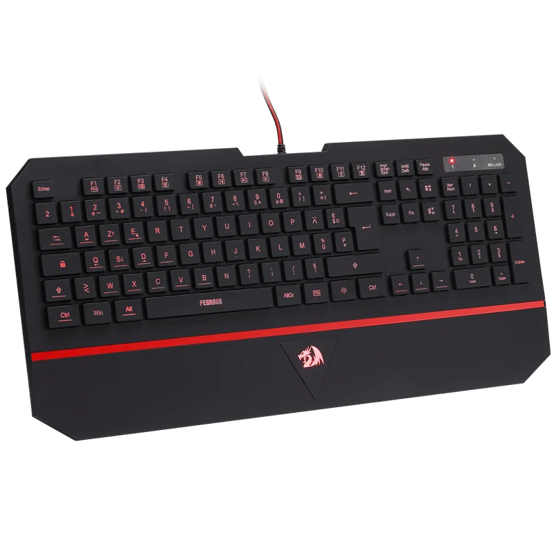 PEGASUS K502 Clavier De Jeu À Membrane Filiaire (French Layout Only)