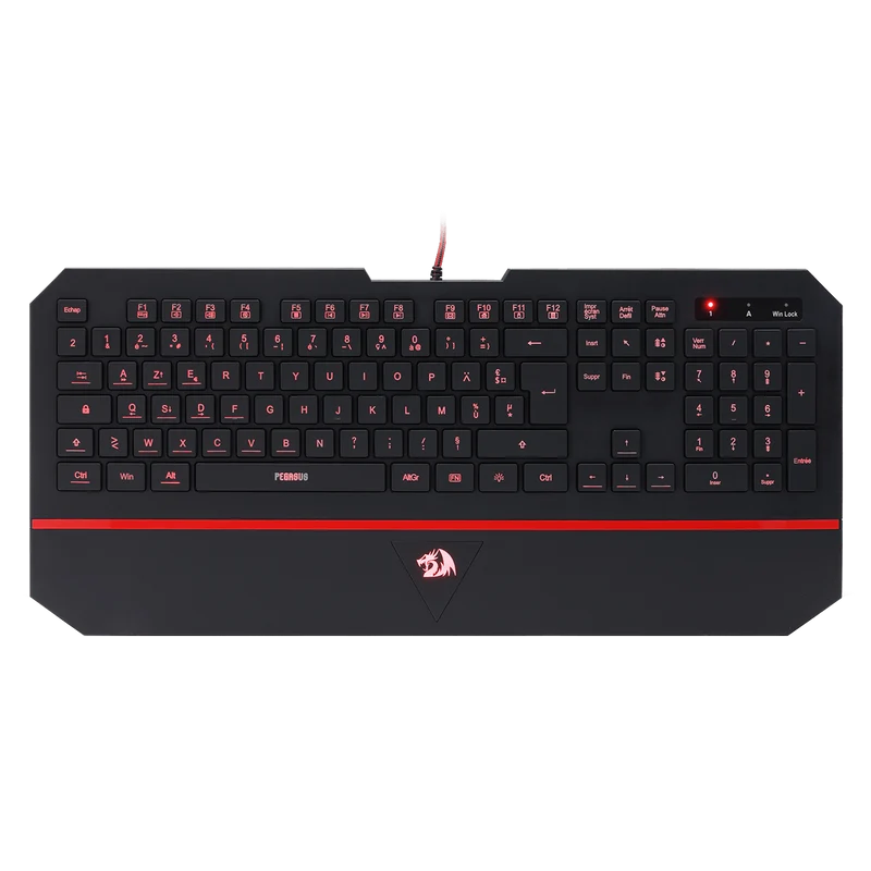 PEGASUS K502 Clavier De Jeu À Membrane Filiaire (French Layout Only)