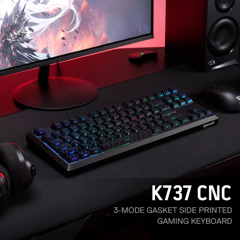 URANUS K737 PRO (Side Printed PBT Keycaps)