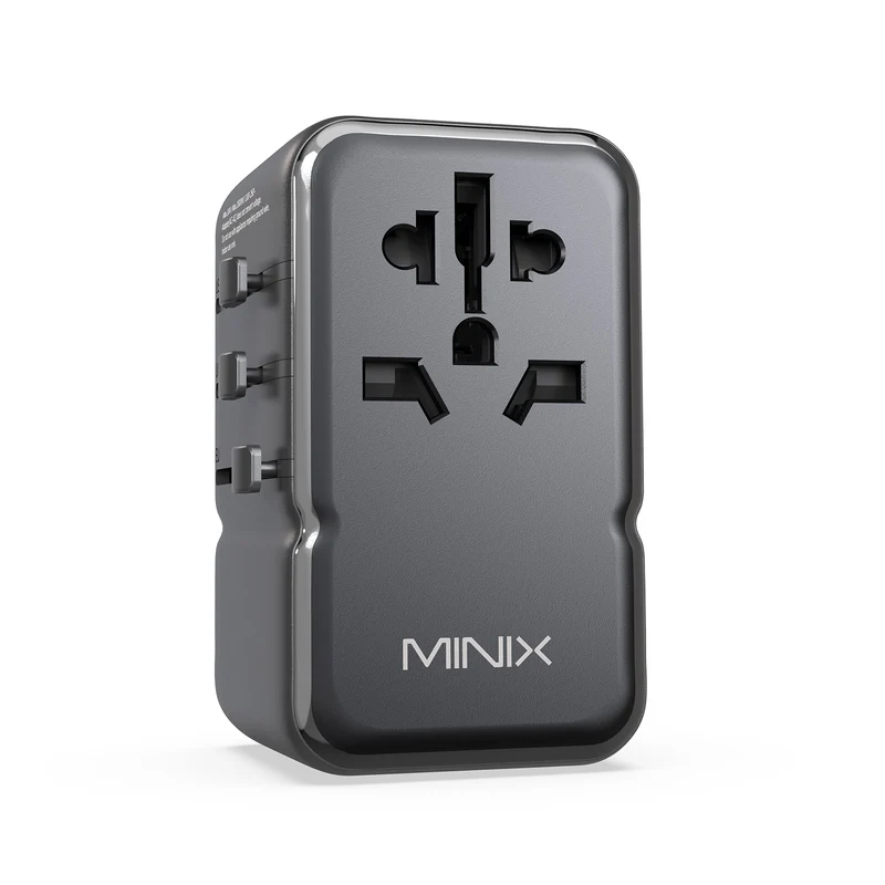MINIX TP85 GaN-III 85W Universal Travel Adapter